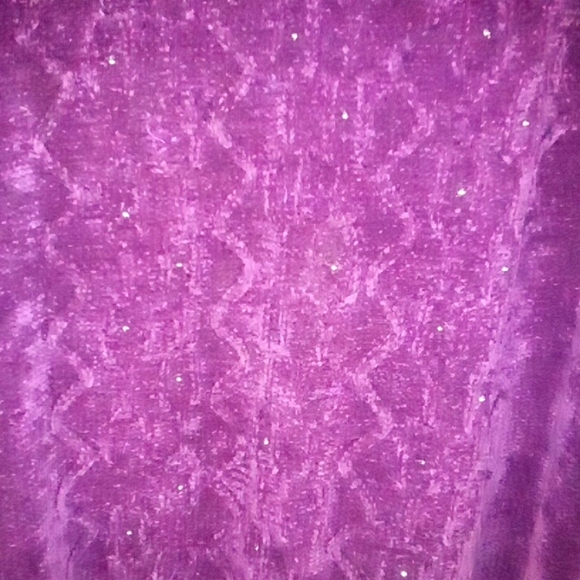 Size large Alfred dunner eggplant purple sweater - Picture 4 of 4